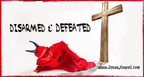 disarmed  defeated amazing love