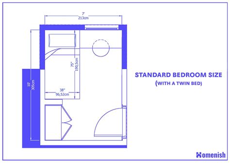 average bedroom size  layout guide   designs homenish