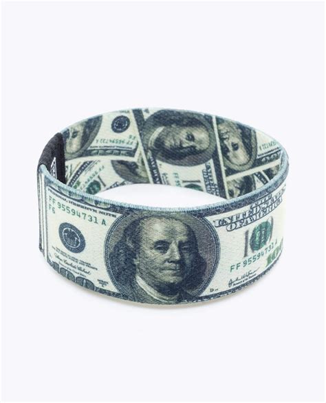 dollar bills bracelet fashion bracelets  wear everyday risted