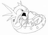 Sea Serpent Coloring Pages Fakemon Drawing Color Getdrawings Getcolorings Appealing Stunning Deviantart Kids sketch template