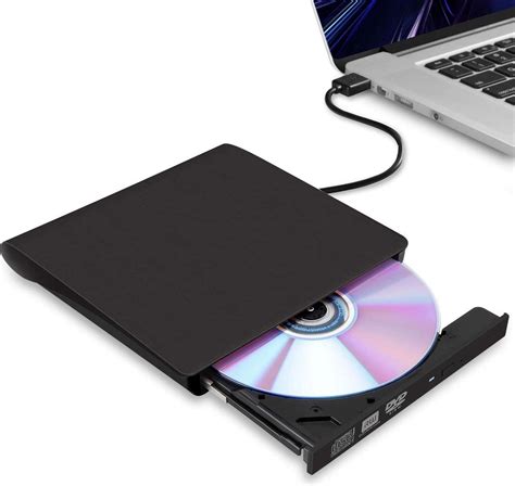 externe dvdcd speler voor laptop  computer usb  cd rom disk lezer brander bolcom