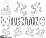 Valentino Malvorlagen Italienischer Jungennamen sketch template