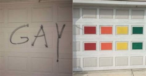 this mum had the most amazing response to anti gay graffiti ever