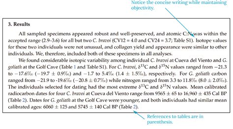 writing  results section technical writing  slcc