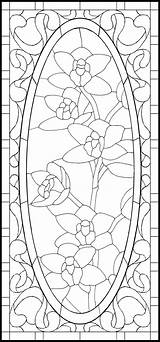 Glass Stained Patterns Template Coloring Pages Designs Pattern Choose Board Adult Windows Books sketch template