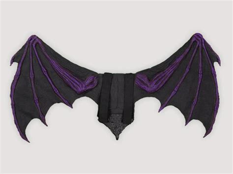 adult latex bat wings halloween costume black light ebay