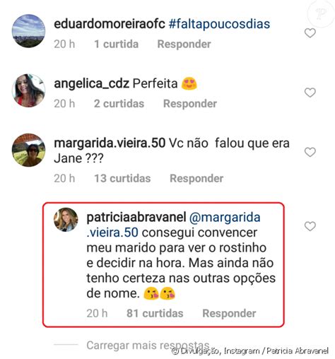 Patricia Abravanel Vai Escolher O Nome Da Filha Depois Que