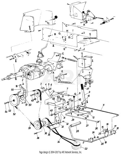 mtd     parts diagram  drive system