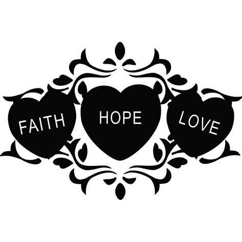 faith hope love clipart   cliparts  images