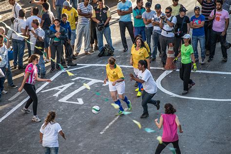 Naked Football Brazil Prostitutes Show Ball Skills To