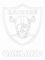 Oakland Raiders Coloring Pages Getdrawings sketch template