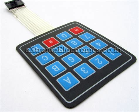 Matrix Keypad 4x4 Ardustore Dk