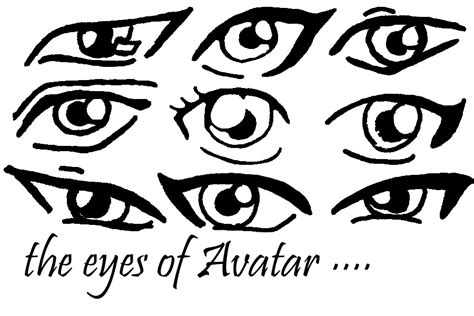 The Eyes Of Avatar The Last Airbender By Blckraven On