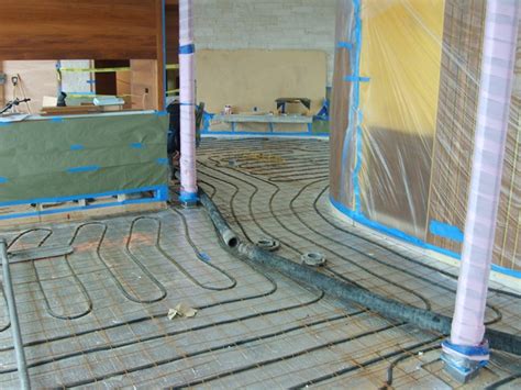 basement radiant floor heating   start renovating  basement hydronic radiant