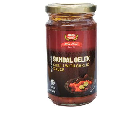 woh hup sambal oelek chilli  garlic sauce