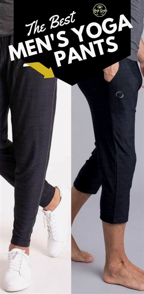 Yoga Pants For Men May Be A Relatively New Concept But Trust Me They