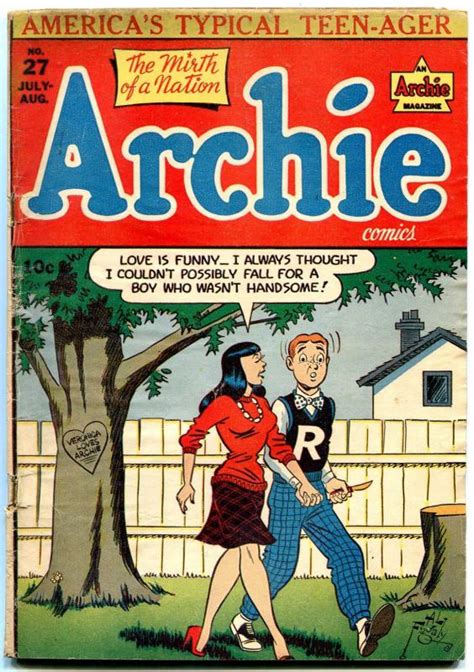 Archie Comics 27 1947 Nude Archie Spicy Betty