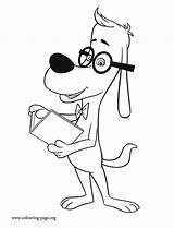 Peabody Mr Sherman Coloring Dog Genius Pages Colouring Cartoon Clipart Clip Fun Upcoming Awesome Sheet Characters Look Library sketch template