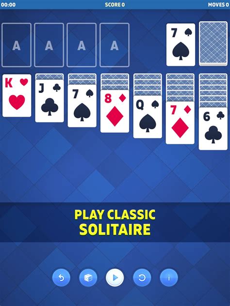 solitaire classic  app  iphone   solitaire classic   ipad iphone