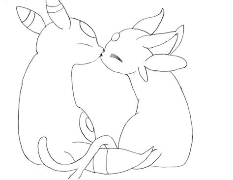 pokemon coloring pages umbreon   pokemon coloring