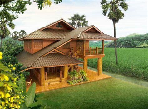 amazing thai style house designs  home  zone