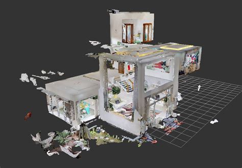modelling  matterport point clouds