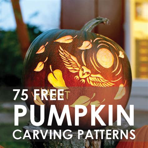 75 Free Pumpkin Patterns And Pumpkin Carving Stencils The