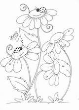 Flores Crewel Lazy Daisy Bordado Variations Adorable Fada Embroiderynewscentral Tecido Bordados Padrões Mão sketch template
