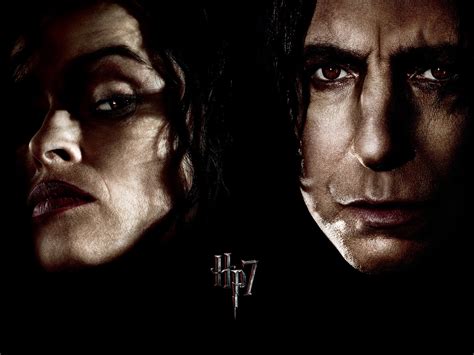 Bellatrix And Snape Bellatrix And Snape Wallpaper 17372822 Fanpop
