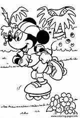 Mickey Mouse Coloring Pages Disney C674 Park Printable Skating Baseball Print 6a Characters Bat Gif Coloringpagesabc Kids Prints Fun Comments sketch template