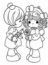 Girls Two Coloring Pages Getcolorings Digital sketch template