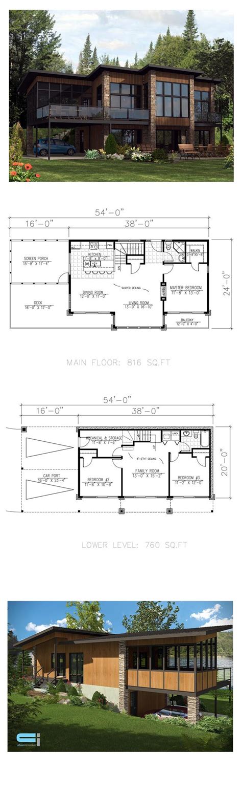 lakefront house plan chp  lake house plans lakefront homes modern house plans