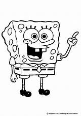 Coloring Spongebob Pages Characters Patrick Comments Squidward sketch template