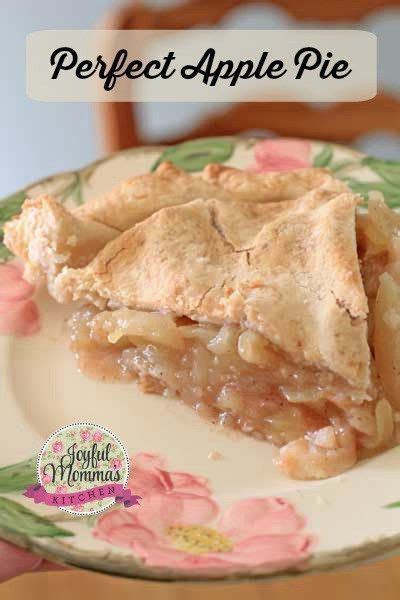 Apple Pie The Perfect Recipe Joyful Momma S Kitchen Blog Recipe