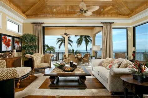 exotic tropical living room designs    enjoy
