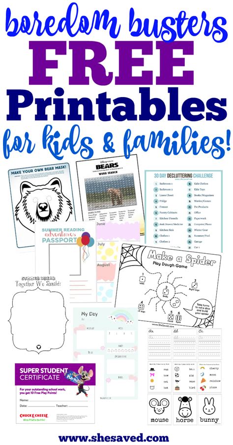 printable color books activity sheets   shesaved