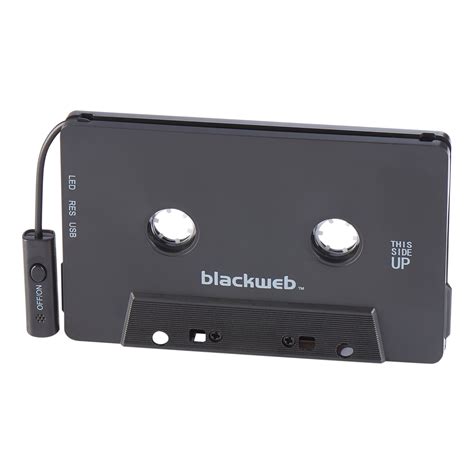 blackweb bluetooth cassette car adapter walmartcom