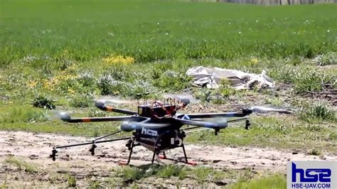 uav crop sprayer hse uav drone crop duster youtube