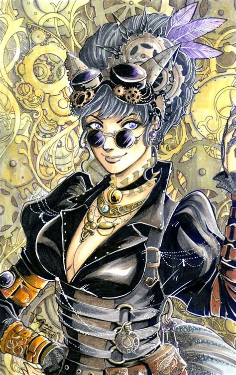 Steampunktendencies Steampunk Catwoman Harley Steampunk Girls