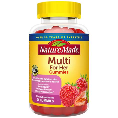 nature  multivitamin   gummies multivitamin  women  key nutrients