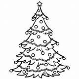 Coloring Lights Tree Christmas Pages Getcolorings sketch template