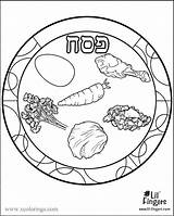 Passover Coloring Pages Seder Plate Printable Print Color Story Kids Drawing Pesach Sheets Printables Getdrawings Xcolorings Symbols Getcolorings sketch template