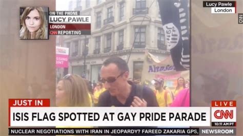 Cnn Quiet After Falsely Reporting Isis Flag At Pride Parade Video