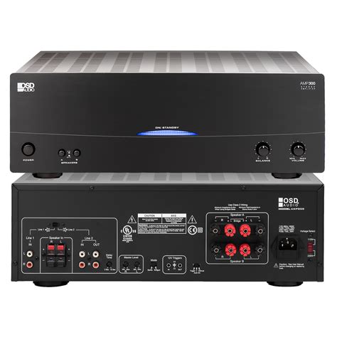 amp   channel stereo amplifier outdoor speaker depot