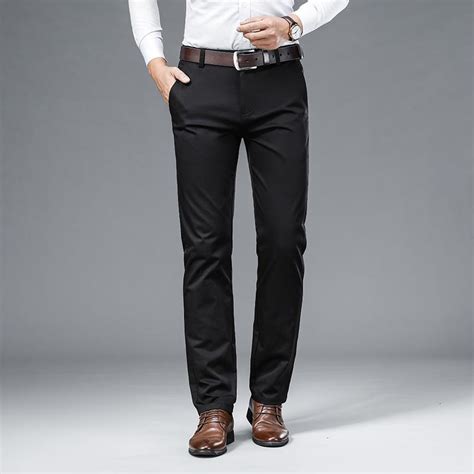 casual broek lente zomer nieuwe loszittende rechte zwarte mode vintage zakken knoop