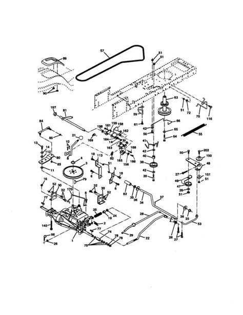 craftsman lt mower deck parts diagram industries wiring diagram