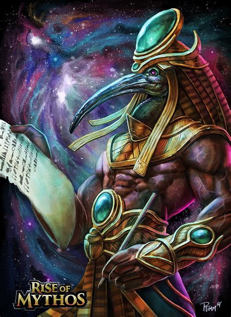 thoth by ptimm on deviantart