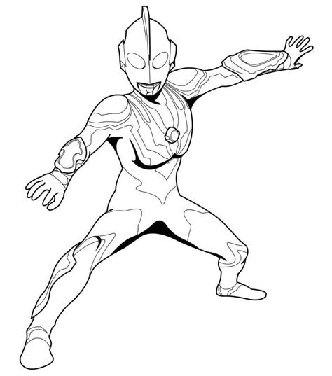 ultraman coloring pages  printable coloring pages  kids