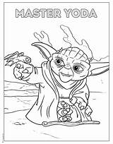 Coloring Pages Star Bb8 Yoda Wars Ships Lego Rogue Gully Fern Getcolorings Template Getdrawings sketch template