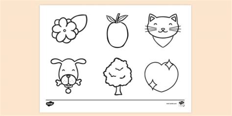 colouring page  pre schoolers colouring page